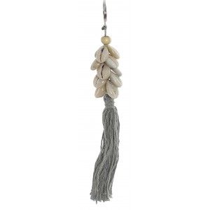 Keychain Ethnic Shells and Cotton, key Chains, Original 3X18 cm