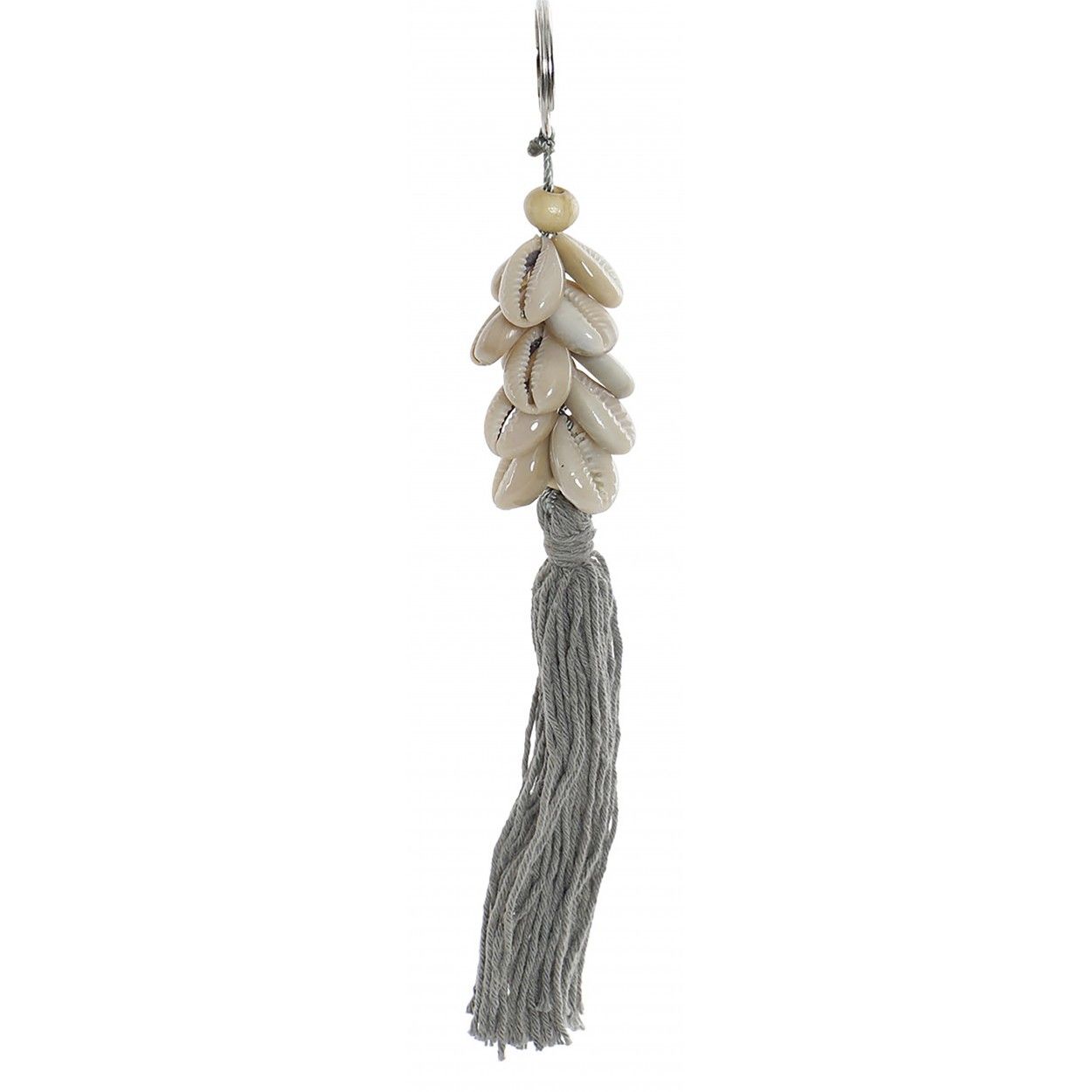 Keychain Ethnic Shells and Cotton, key Chains, Original 3X18 cm