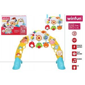Salle de sport pour les Bébés, avec des Animaux en peluche 3 en 1 Jouet pour enfant avec les Lumières et les Mélodies