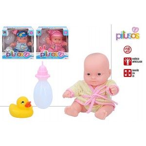 Baby doll Giocattoli per bambini, Giocattoli per Bambini con Accessori Originali, 16,5x11.7x16,5 cm