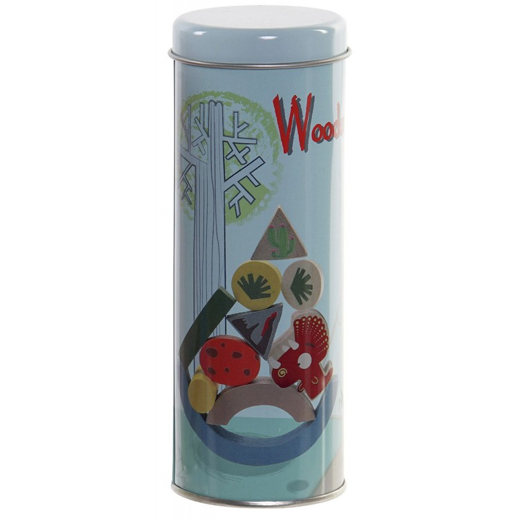 Balance game Children Wooden Game Children Wooden, Exercises the mind 6x6x16,5cm - Home and More