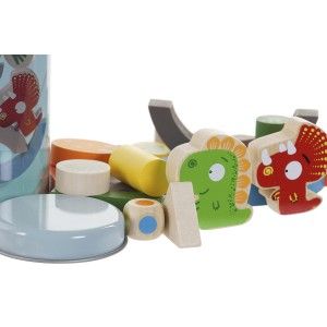 Balance game Children Wooden Game Children Wooden, Exercises the mind 6x6x16,5cm - Home and More