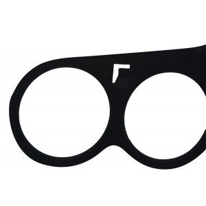 Appendiabiti Nero Più x3 Velluto con Fori, di Pertiche 3 Pack Nero in Velluto Armadio 21x7x41 cm