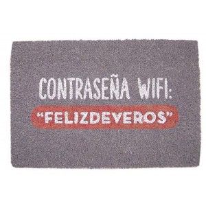 Paillasson avec la Phrase Originale Wifi 40x70 cm, la Maison et Plus