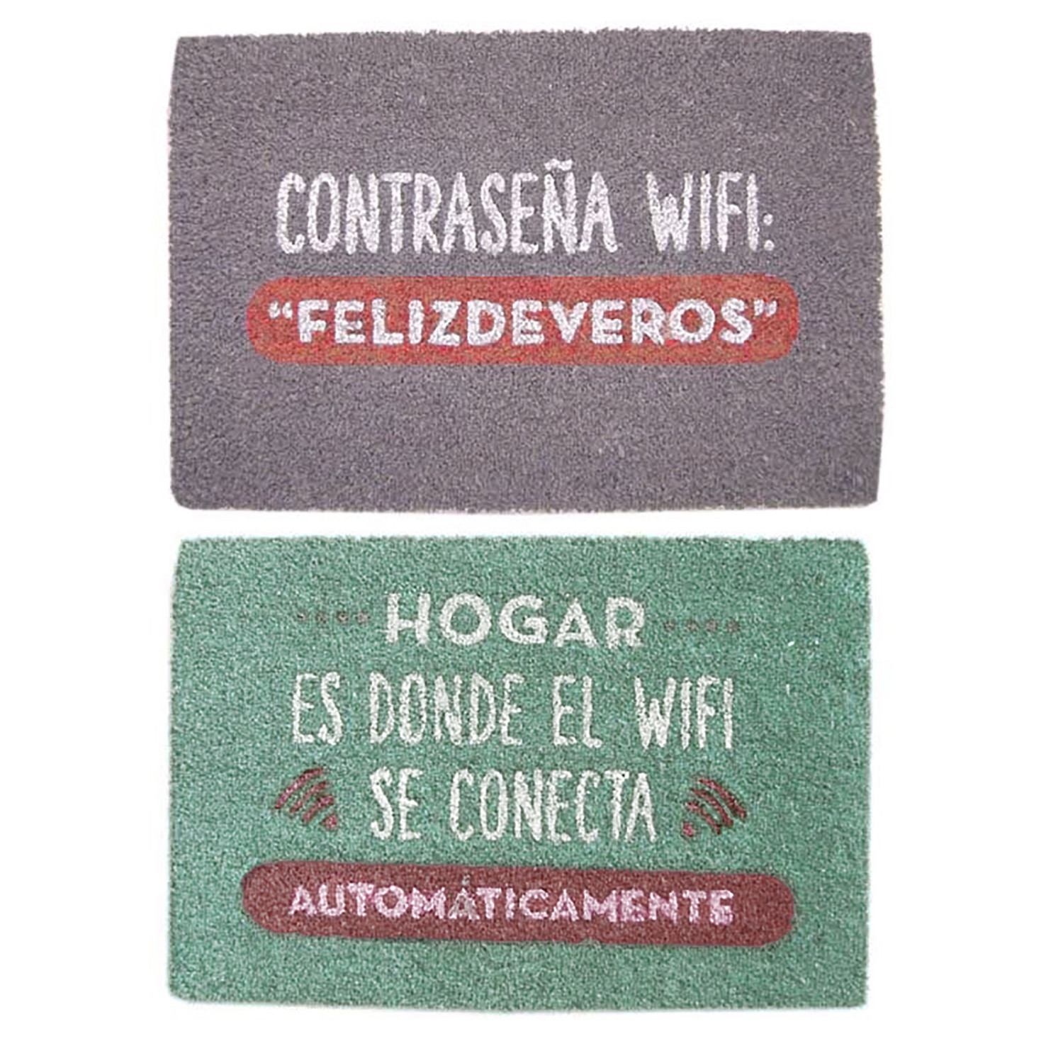 Paillasson avec la Phrase Originale Wifi 40x70 cm, la Maison et Plus