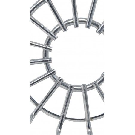 Frutero Metal Oblicuo Moderno, Cesta de Frutas Metálica. Cestas Almacenamiento Alimentos 26,5 cm