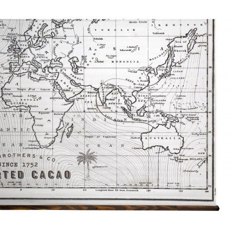 Toile, Impression sur Toile, Décoration de la pendaison à l'intérieur, en Noir et Blanc Affiche Imprimée en Offset en Bois