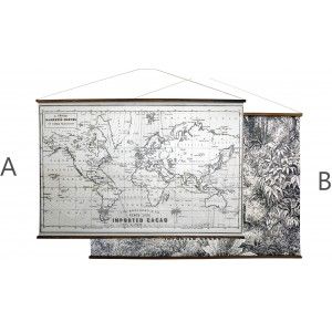 Canvas Canvas Print, Decoration hanging inside, Black-and-White Poster Printed with Offset Wooden 110x73cm