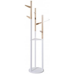 Legno appendiabiti, Bambino appendiabiti Originale per Bambini, 6 Grucce. Pratico, Funzionale e Stabile 135x30 cm
