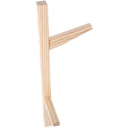 Perchero de Madera Infantil, Percheros Originales para Niños, 6 Colgadores. Práctico, Funcional y Estable 135x30 cm