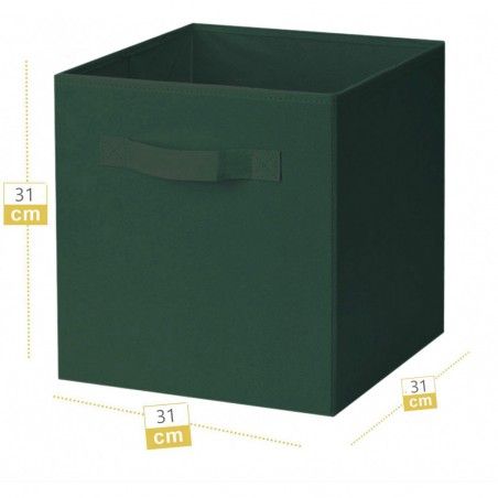 Boîte de Velours pour le Stockage, des Paniers de stockage. Organisateur de Tissu 31X31X31 cm