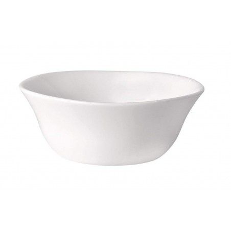 Insalata di Parma in Vetro Opale Extraresistente, con l'Astratto, Originale, Moderno ed Elegante, 24,8x24,8x8cm