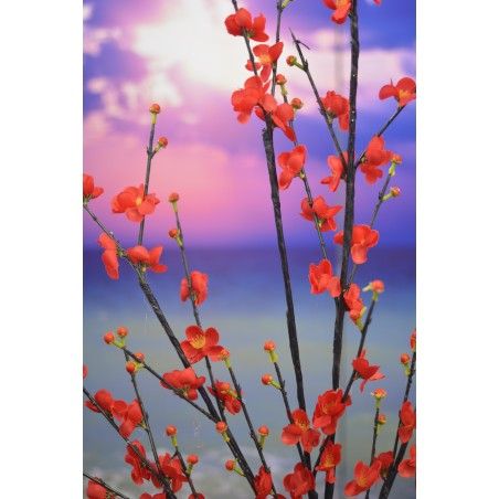 Fiori di Ciliegio Artificiale per la decorazione di vasi, Set di 2, Rami, Fiori, Decorativi Interni 140 cm