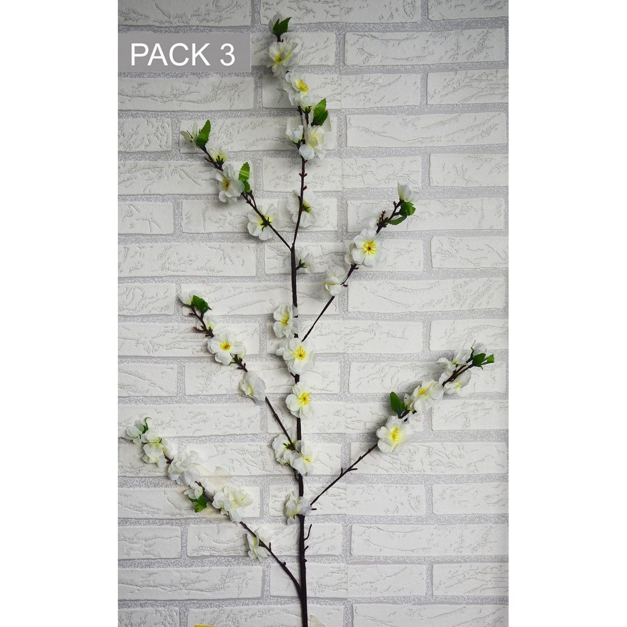 Les fleurs de Cerisier, Artificielle décoration des vases de série de 3, des Branches, des Fleurs, de l'Intérieur Décoratif 120