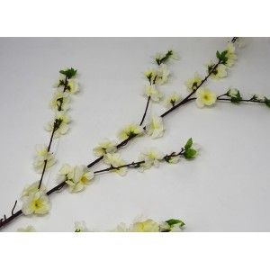 Fiori di Ciliegio Artificiale per la decorazione di vasi, Set di 3, Rami, Fiori, Decorativo Interno 120 cm