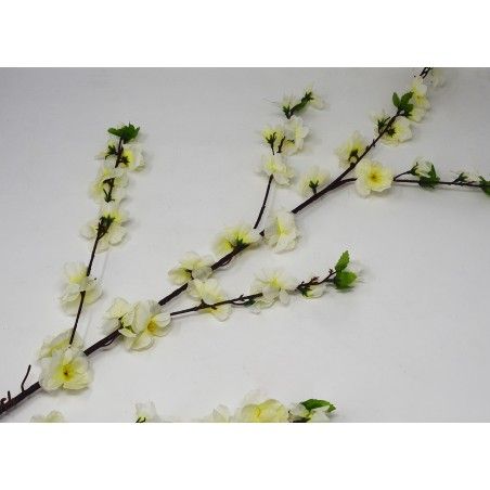 Fiori di Ciliegio Artificiale per la decorazione di vasi, Set di 3, Rami, Fiori, Decorativo Interno 120 cm