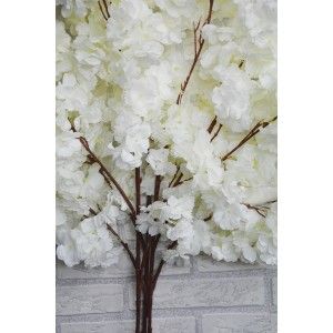 Flowers Almond tree Artificial decor flower vases Set of 3, Branches, Flowers, Interior Decorative 100 cm