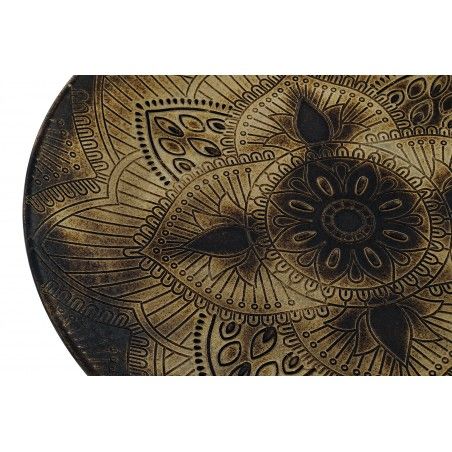Vassoio Decorativo Mandala Vintage, Vassoi Di Stoccaggio Di Legno. La decorazione della tabella 49,5X49,5X4cm - Casa e altro