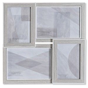 Photo frame Multi Wall, Wood, color Natural, Size varied. Elegant design/Modern 32x3x32cm - Home and More