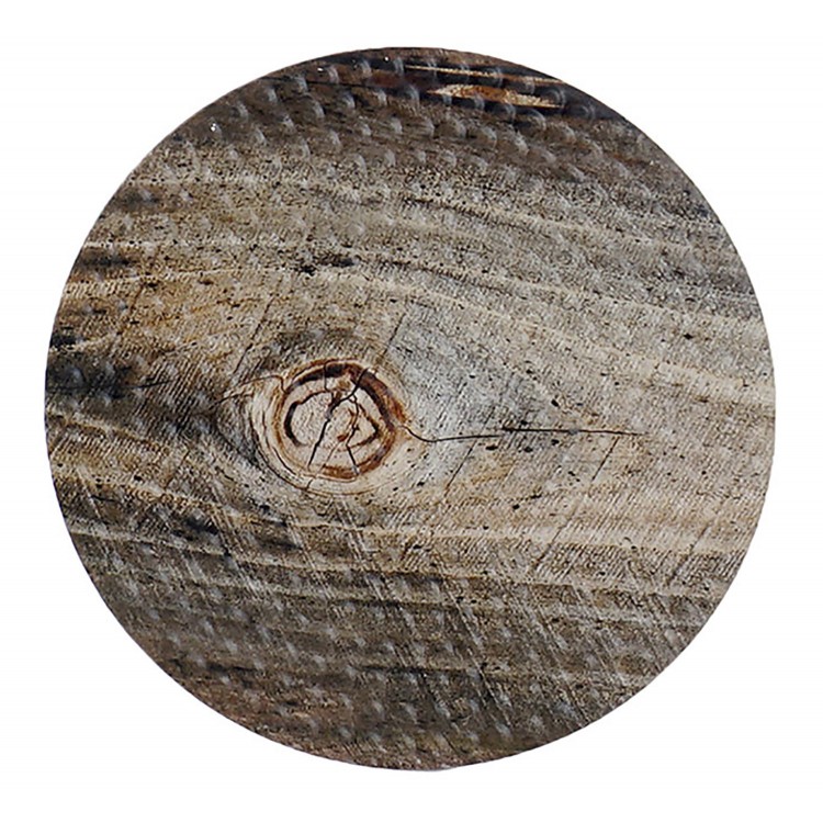 Salvamantel Individual Circular, realizado en Dolomite. Diseño de Madera, estilo Moderno/Elegante. Cuatro modelos. 20x0.8cm.