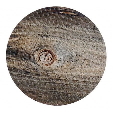 Salvamantel Individu Tarte, faite dans la Dolomie. Conception en Bois, de style Moderne et Élégant. Quatre modèles. 20x0.8cm.