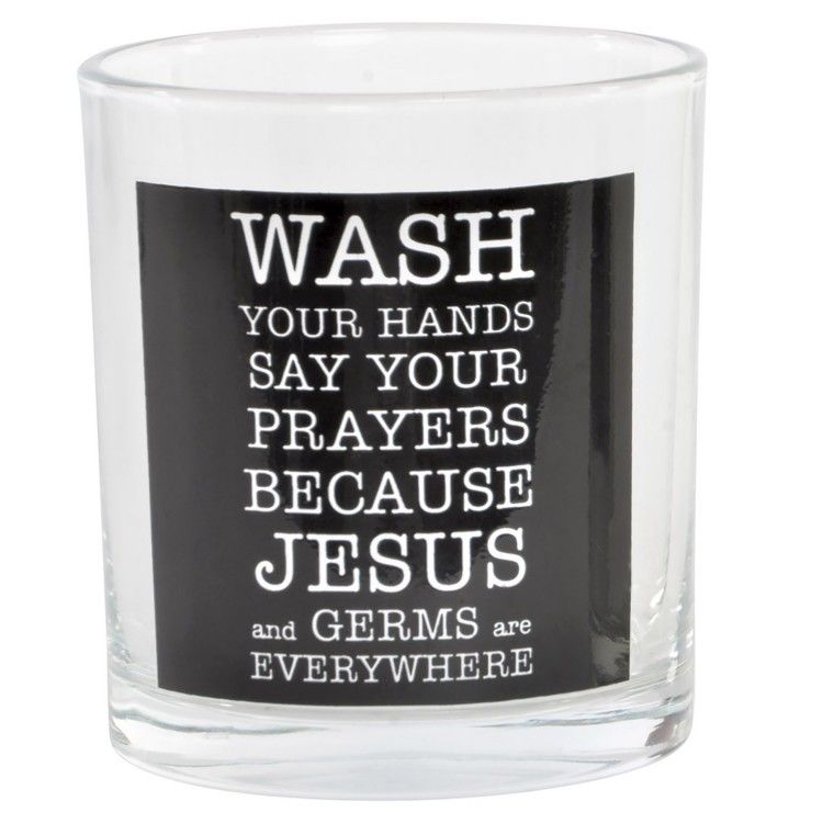 Vaso Baño Cepillo de Dientes de Cristal. Vaso Enjuage Cromado, Diseño Original con Frase Motivadora 8X9 cm - Hogar y Más