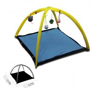 Tapis de jeux pour Chats, Accessoires Tente Animaux. Des jeux originaux Chats 52x52 cm
