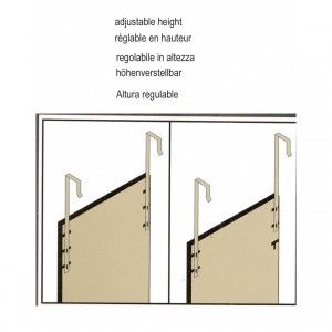 Specchietti ciondolo per la Camera da letto, Design di Marmo. Specchi, Porta in PVC