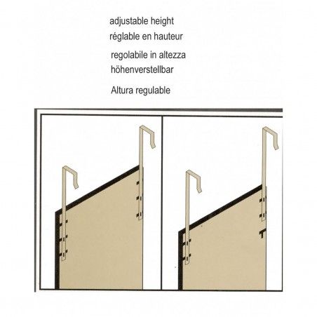 Specchietti ciondolo per la Camera da letto, Design di Marmo. Specchi, Porta in PVC