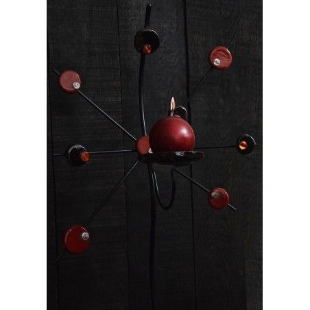 Apply holders Ceramic Wall, Decorative Pendant. Porta candles Decorative Craft 82x51 cm