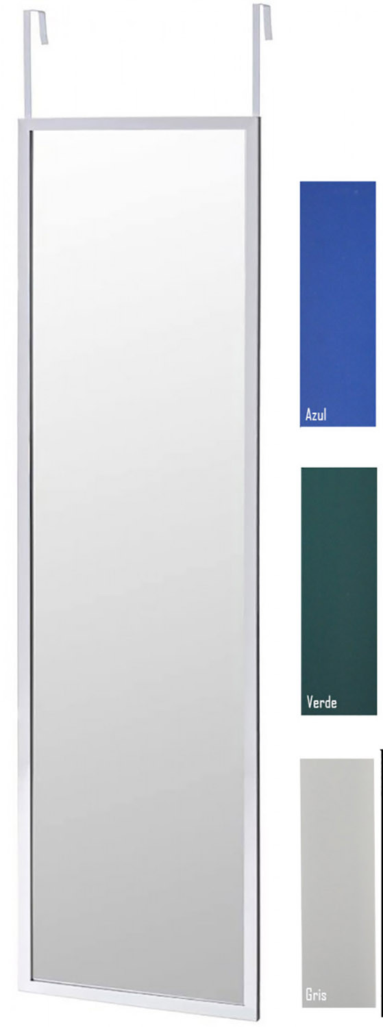 Miroir de Porte Moderne, brillant de PVC, pour la Chambre à coucher, sans Trous - Maison et Plus