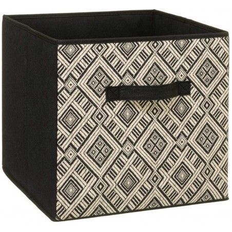 Caja de Almacenamiento Plegable, Cestas Almacenaje de Estilo Étnico. Cajones Organizadores de Tela 31x31x31 cm