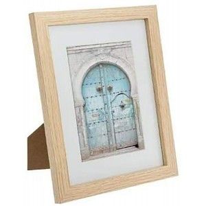 Cuadros Decorativos Etnicos, Set de 5 Cuadros de Madera, Marcos Etnicos Natural, Cuadros/Marcos para Pared/Sobremesa