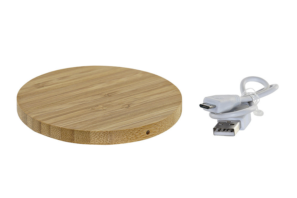 Cargador Bambú Natural Samsumg 9x9x1 IP IP10