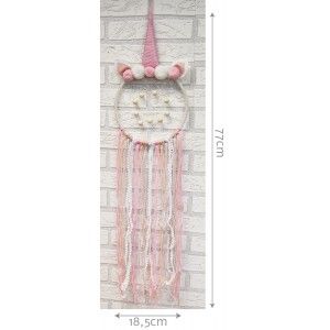 Dream catcher per Bambini Unicorno Parete, colore Bianco e Rosa. Design Bambino elegante Fantasia - Casa e altro ancora