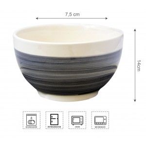 Piatti in ceramica Effetto Acquerello da Singoli Pezzi