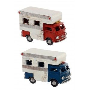 Camper Arredamento di auto d'epoca in Metallo 11,5x5x8