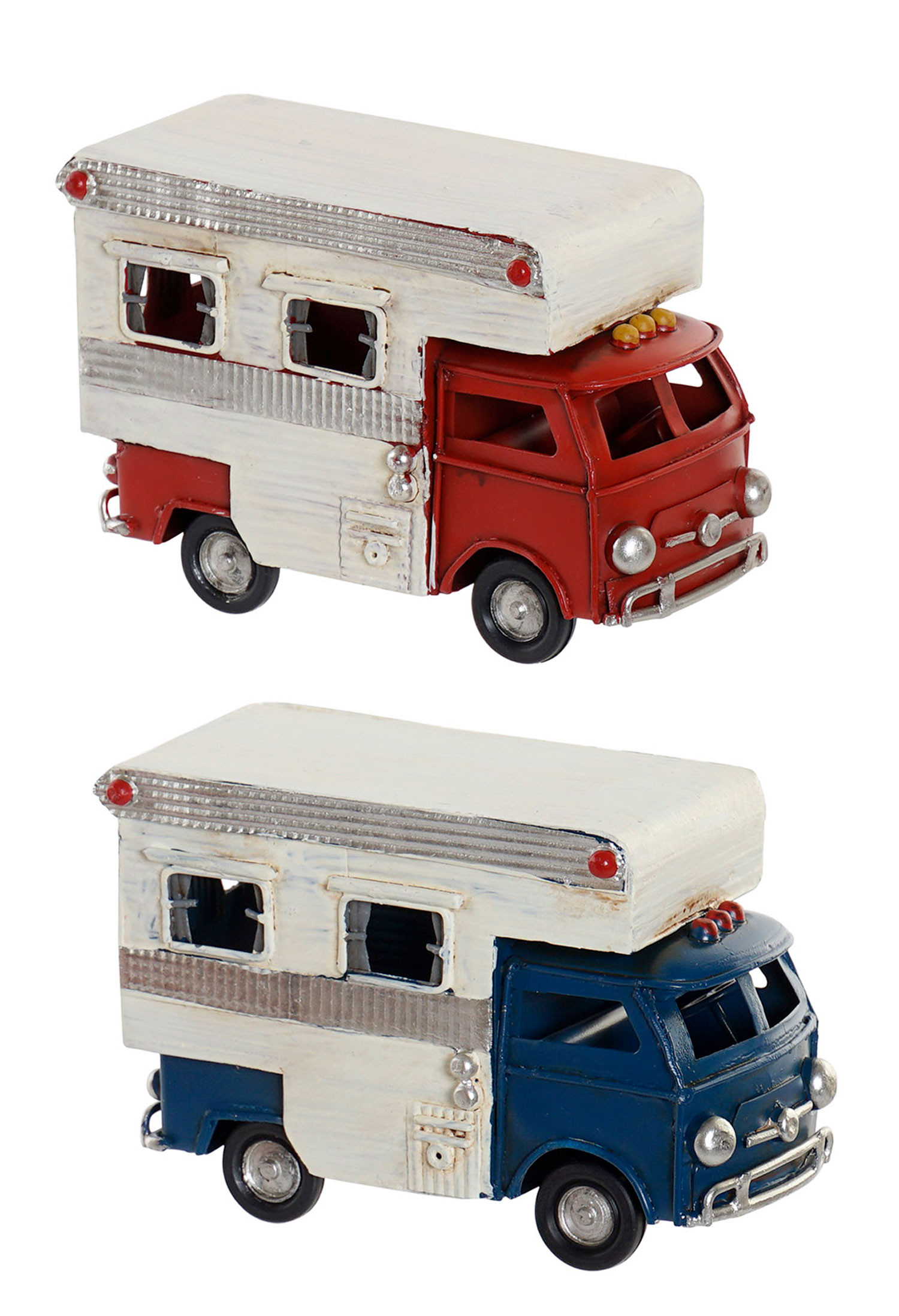 Motorhome Decor Vintage Vehicle Metal 11,5x5x8