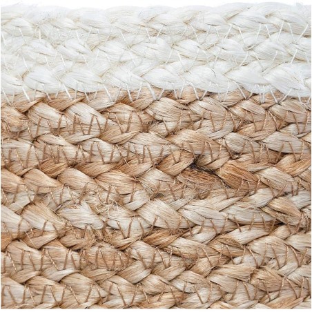 Paniers, De Jute, De Stockage, Panier De Rangement Décor Naturel Jute X3.