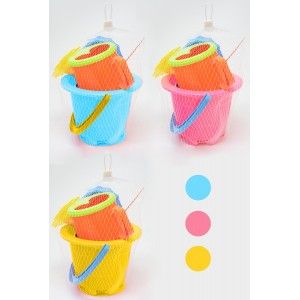 Juguetes Playa para Niños en Cubo, Cubo con Accesorios para Playa Coloridos, Juegos de Playa Originales