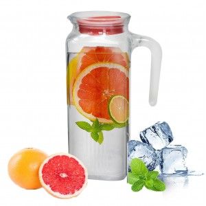 Bocal en verre avec Couvercle pour les Boissons, la Conception Originale de la Maison et de Plus 