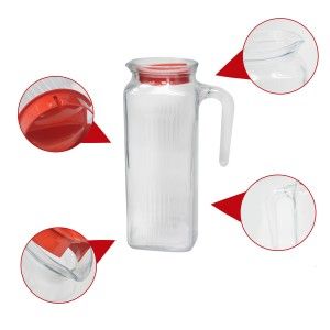 Bocal en verre avec Couvercle pour les Boissons, la Conception Originale de la Maison et de Plus 