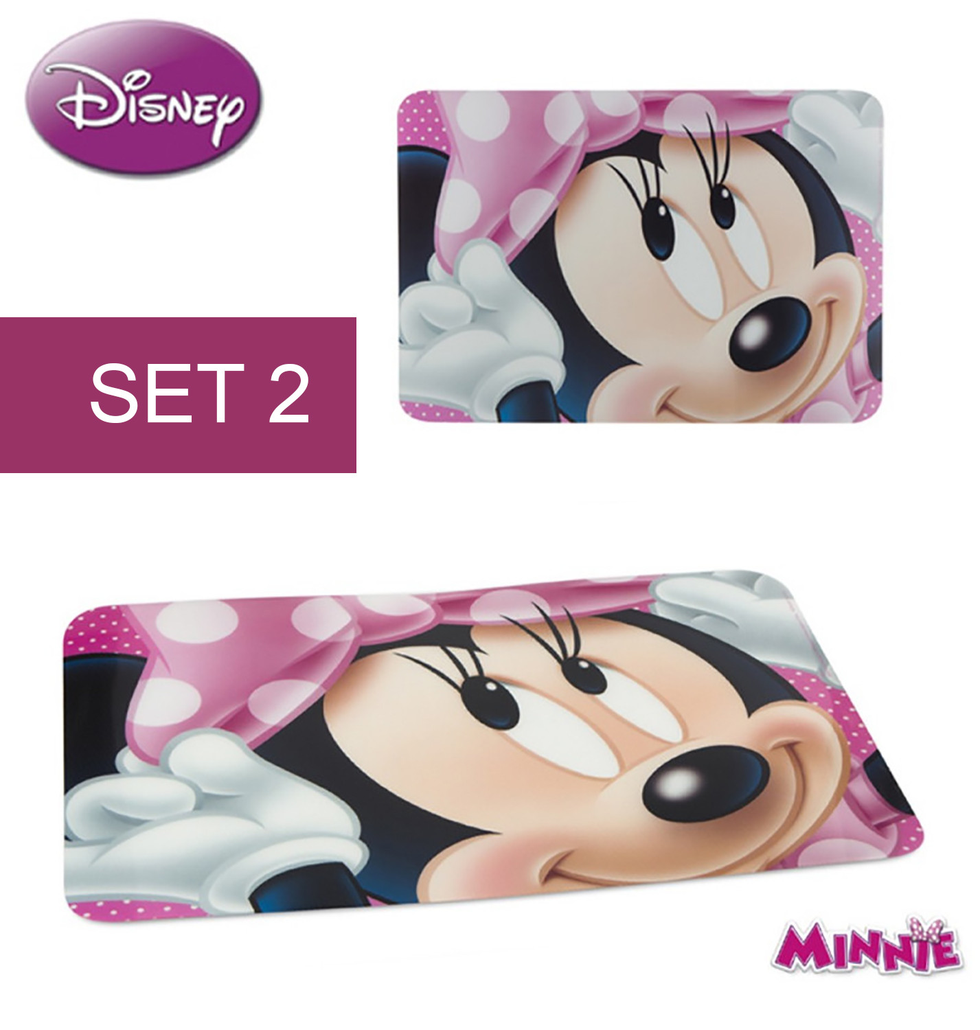 Individual Minnie tablecloth 