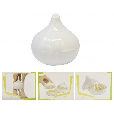 Pela Aglio, Accessori per la Cucina, Frantoio giratorio Aglio. Aiuti per la Cottura 9x8 cm