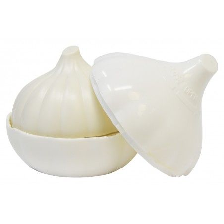 Éplucheur d'Ail Accessoires de Cuisine, Concasseur giratoire de l'Ail. De l'aide pour la Cuisson 9x8 cm