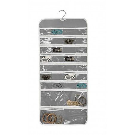 Organisateur double cintre gris (45x95) 