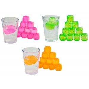 Jeu de 12 Cubes de Glace. Réutilisable 