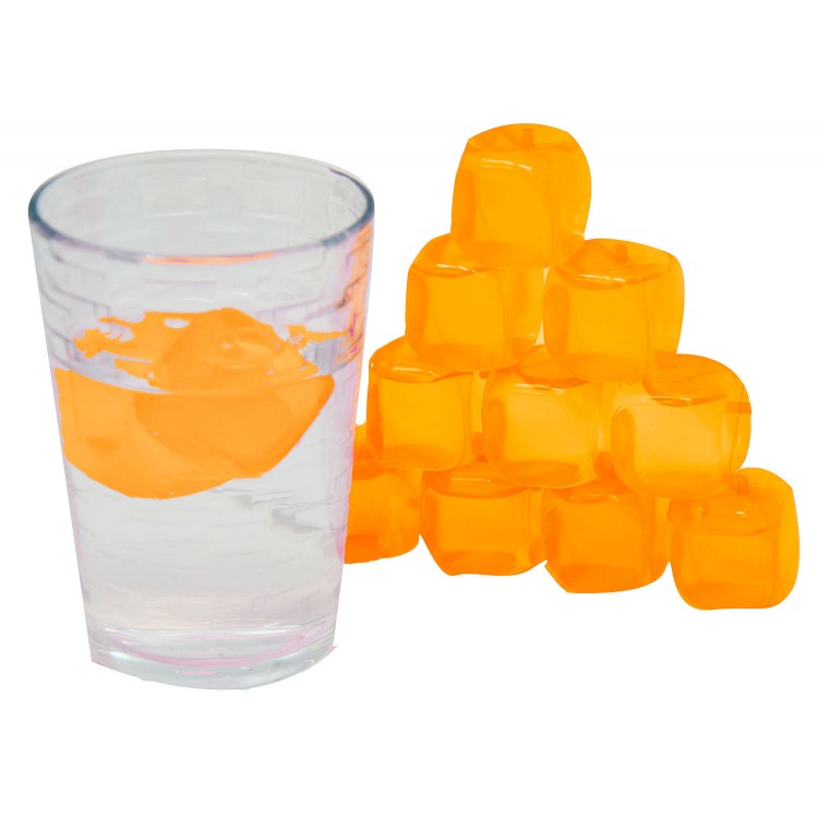 Set of 12 Ice Cubes. Reusable 