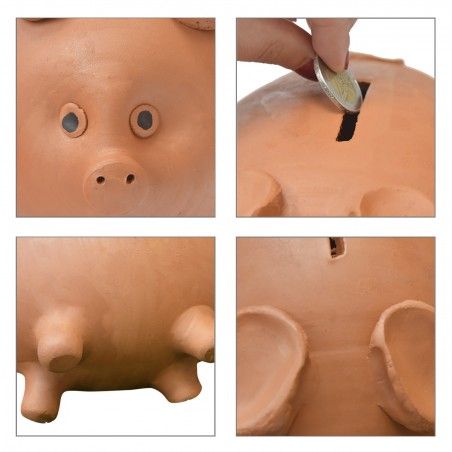 Piggy bank clay 