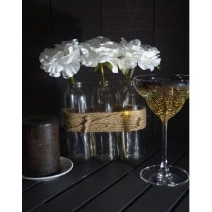 Planters Decorative Indoor High, Artificial Flowers, White Vase, Decoration, Modern/Vintage, 23X16cm